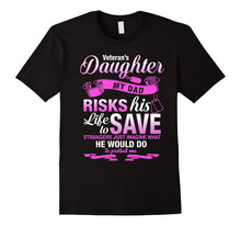 Daughter of a Veteran Shirt Birthday Gift for Girls