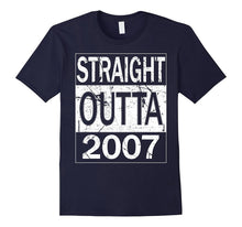 Straight Outta 2007 T-Shirt Funny 2017 Birthday Kid Tee Gift