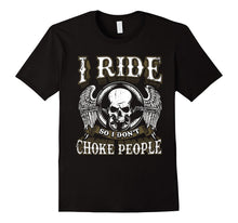 Biker Dad Shirt Fathers Day Motorcycles Ride Choke People