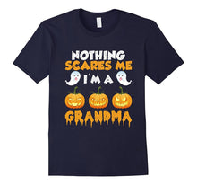 Nothing Scares Me I'm a Grandma Family Halloween T-Shirt