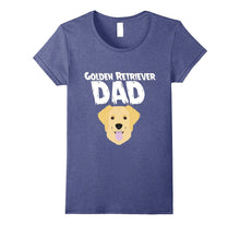 Golden Retriever Dad Funny Happy Shirts