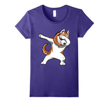 Dabbing Husky Huskies Dog Pup Fun T-Shirt