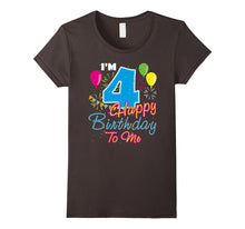 4th Birthday Gift I'm 4 Years Old Happy Birthday to Me Shirt