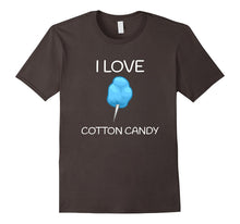 I Love Cotton Candy Tshirt - Blue Floss Sugar Snack T-Shir