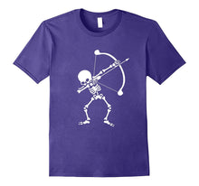 Archery Skeleton Dabbing Halloween Dab Dance T-Shirt