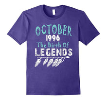 21 Year Old Shirt. Gift for Birthday October 1996 Shirt
