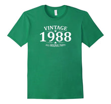 Funny Vintage 1988 Best Emoji Tee 29th Birthday Gift T-Shirt