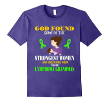 Strongest Women Are Lymphoma Grandmas Awareness T Shirt
