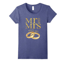 26th Wedding Anniversary T-Shirt Mr & Mrs Since 1991 Gift