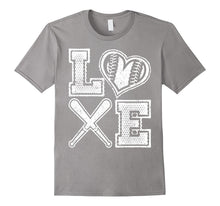 Love Baseball T Shirt - Vintage Baseball Tee for Fans
