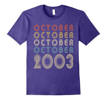 Retro Classic Vintage OCTOBER 2003 - 14th Gift 14 Years Old