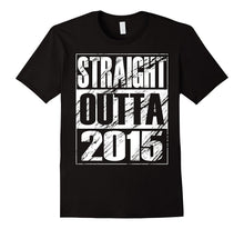 Funny Straight Outta 2015 2nd Birthday T-Shirt Vintage Gift