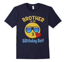 Brother of the Birthday Boy Emoji Shirt Kiss Heart Emoji Tee