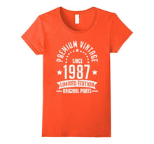 Made in 1987 30th Birthday 30 Years Old Gift T-Shirt