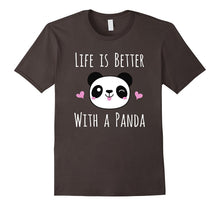 Life Is Better With a Panda T-Shirt - Cute Panda Bear Hearts