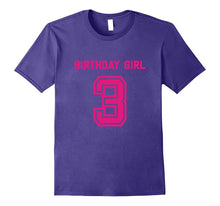 3rd Birthday Shirt Gift Age 3 Year Old Girl Tshirt Girls Tee