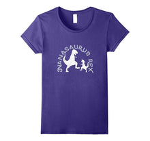 Nanasaurus Rex Nana Saurus Rex T-Shirt Family Dinosaur Tee