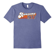Awesome Since 1977 T Shirt 40th Birthday Vintage Style Tee