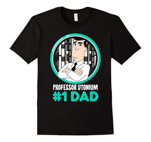 CN Powerpuff Girls Professor Utonium #1 Dad Graphic T-Shirt