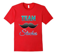 Team Staches for Gender Reveal Party T Shirt Mustache Theme.