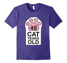 Cutest 8th Birthday T-Shirt Funny Cat Years Old Pink Paws