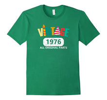 Funny 41th Birthday Gift T-Shirt 1976 Best Vintage Emoji Tee