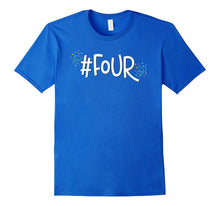 4th Birthday Party Shirt Kids Son Daughter Mom Dad Four 4