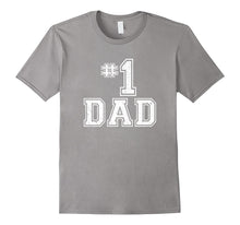 #1 Dad Number One Father's Day Vintage Style T-Shirt