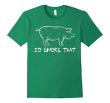 Men's I'd Smoke That Barbeque Smoker Chef T-Shirt