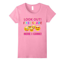 1st Grade Emoji Back to School T-Shirt for Girls & Boys
