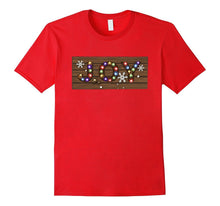 Joy Christmas Pajamas Shirt Matching Snowflake Lights Gift