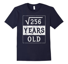 16th Birthday Gift Square Root 16 Yr Years Old Funny Shirt