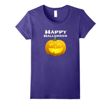 Happy Halloween Shirt Smiling Jack O Lantern Trick or Treat