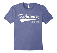 26th Birthday Gift Shirt Fabulous Since 1991 26 Year Old T