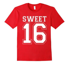 16th Birthday Shirt Gift Teen Sweet Sixteen 16 Varsity