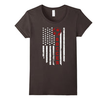 American Flag for Soccer Ball American T-Shirt
