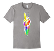 Artistic Colorful Peace Sign - Peace Festive Arty Tee Shirt