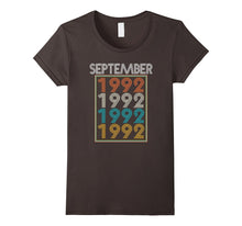 September 25th Birthday Gift Vintage 1992 Retro 1992 T-Shirt