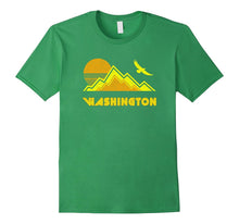 Retro Washington T-Shirt Distressed Hiking Tee