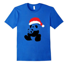 Mama, Papa, Cub Bear T-Shirt - Cute Panda - Santa Hat