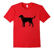 Labrador Retriever Fetch, Black Lab Play Ball T-Shirt