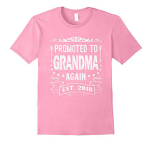 Promoted to Grandma Again 2018 T Shirt New Grandma Vintage