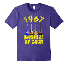 1967 Summer of Love Guitar Band Music T-Shirt Vintage Retro
