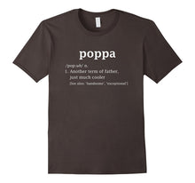 Poppa Definition Funny Gift for Father T Shirt