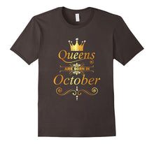 Queens Are Born in October Shirt - Diamond Edition Tee
