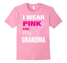 I Wear Pink for My Grandma T-Shirt Breast Cancer Awareness