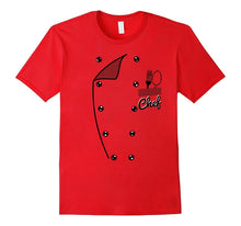 Fun Uniform Jacket Faux Chef Costume TShirts Great for Cooks
