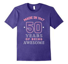 Made in 1967 Awesome Cute T-Shirt Funny 50th Birthday Gift