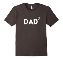 Mens Dad Cubed - Proud Announcement Shirt for Parents