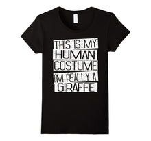 Giraffe Halloween Costume Shirt - Funny Halloween Kids Gift